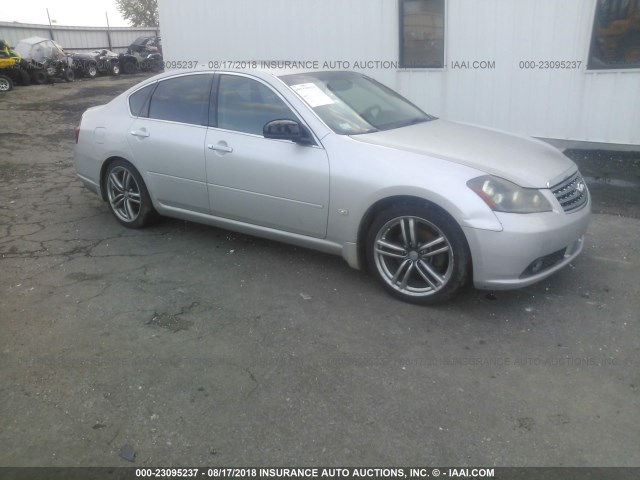 JNKAY01E86M107143 - 2006 INFINITI M35 SPORT SILVER photo 1