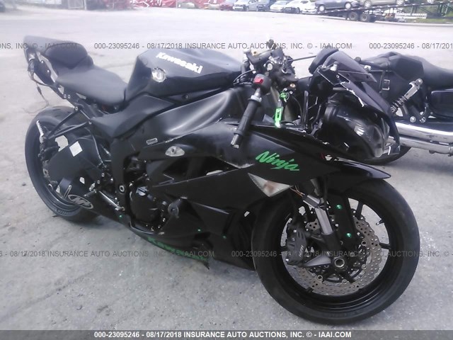 JKAZX4R109A012608 - 2009 KAWASAKI ZX600 R BLACK photo 1