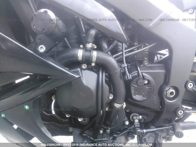 JKAZX4R109A012608 - 2009 KAWASAKI ZX600 R BLACK photo 9