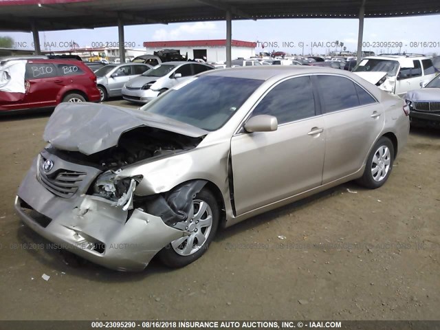 4T1BE46K19U881433 - 2009 TOYOTA CAMRY SE/LE/XLE ოქროსფერი ფოტო 2