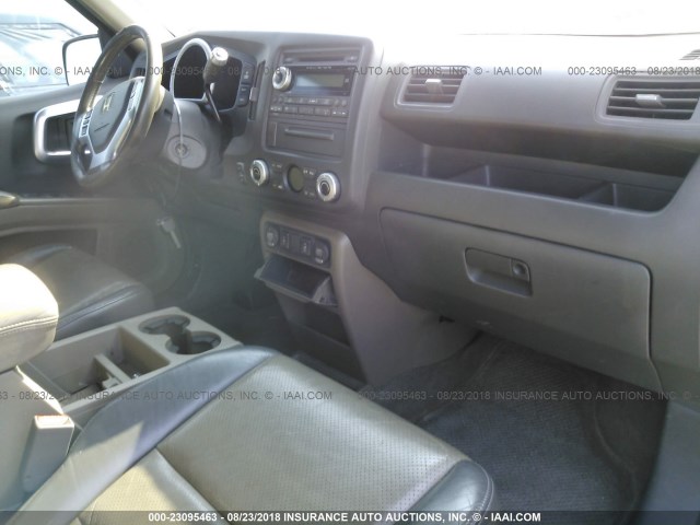 2HJYK16576H535526 - 2006 HONDA RIDGELINE RTL BLACK photo 5