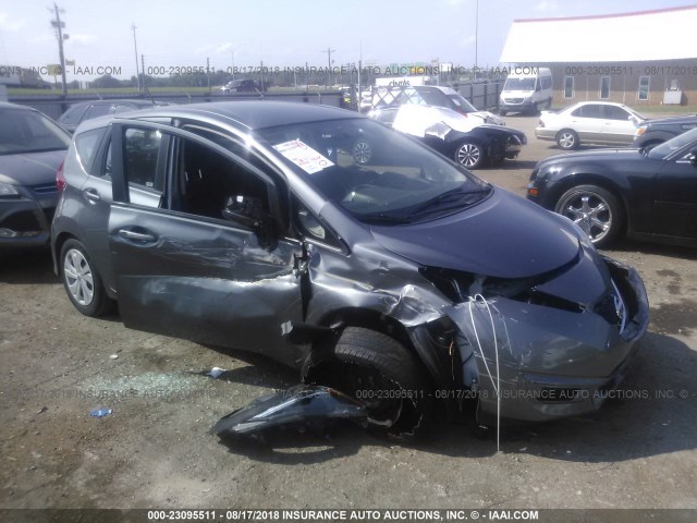 3N1CE2CPXHL358646 - 2017 NISSAN VERSA NOTE S/S PLUS/SV/SL/SR GRAY photo 1