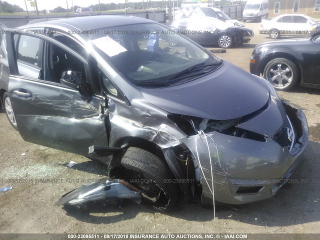 3N1CE2CPXHL358646 - 2017 NISSAN VERSA NOTE S/S PLUS/SV/SL/SR GRAY photo 6