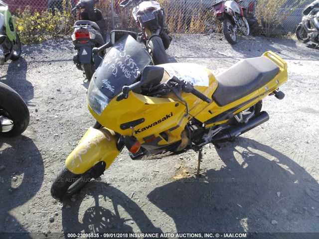 JKAEXMF193A101670 - 2003 KAWASAKI EX250 F YELLOW photo 2