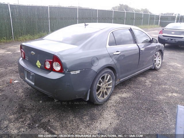 1G1ZK577684213307 - 2008 CHEVROLET MALIBU LTZ 蓝色 照片 4