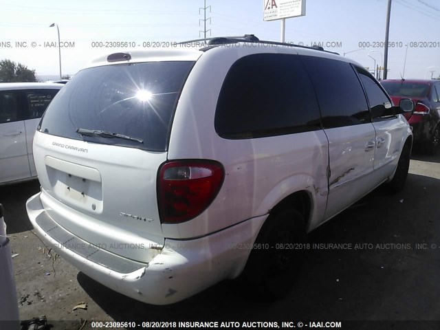 2B4GP44301R260151 - 2001 DODGE GRAND CARAVAN SPORT WHITE photo 4