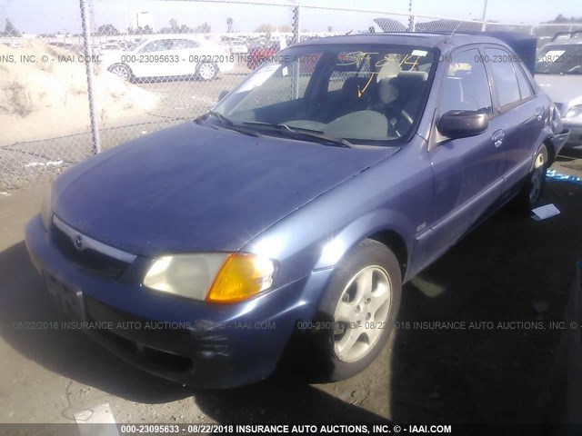 JM1BJ2211Y0208388 - 2000 MAZDA PROTEGE ES 蓝色 照片 2
