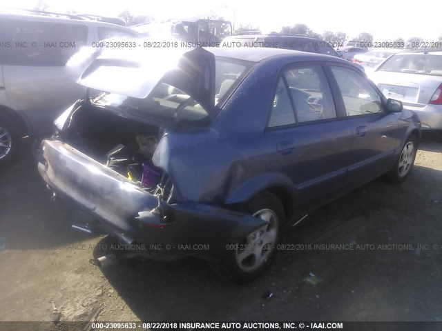 JM1BJ2211Y0208388 - 2000 MAZDA PROTEGE ES 蓝色 照片 4