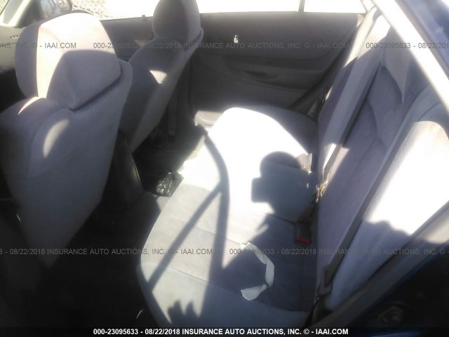 JM1BJ2211Y0208388 - 2000 MAZDA PROTEGE ES 蓝色 照片 8