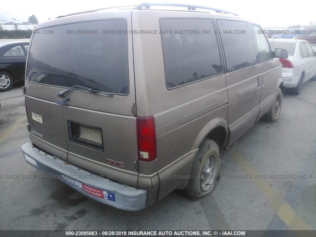 1GKDM19W8XB523983 - 1999 GMC SAFARI XT BEIGE photo 4