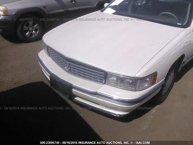 1G6KF52YXRU219337 - 1994 CADILLAC DEVILLE CONCOURS WHITE photo 6