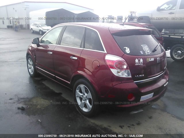 3GSDL03758S614570 - 2008 SATURN VUE REDLINE RED photo 3