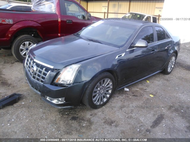 1G6DM5E35C0156449 - 2012 CADILLAC CTS PERFORMANCE COLLECTION Серый фото 2