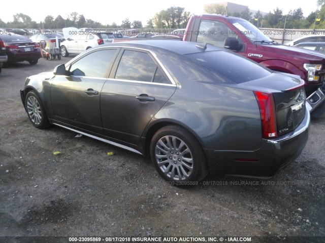 1G6DM5E35C0156449 - 2012 CADILLAC CTS PERFORMANCE COLLECTION Серый фото 3