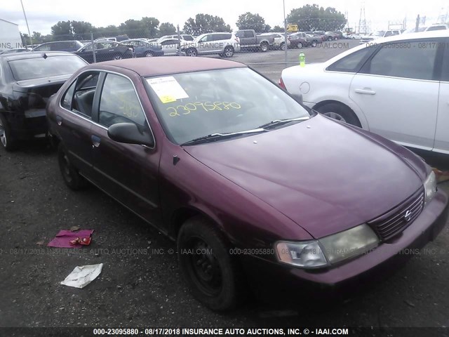 1N4AB41D4VC765814 - 1997 NISSAN SENTRA XE/GXE/GLE/BASE MAROON photo 1