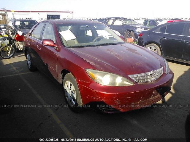 4T1BE32K83U178595 - 2003 TOYOTA CAMRY LE/XLE/SE 红色 照片 1