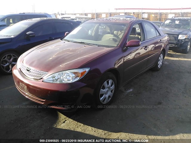 4T1BE32K83U178595 - 2003 TOYOTA CAMRY LE/XLE/SE 红色 照片 2