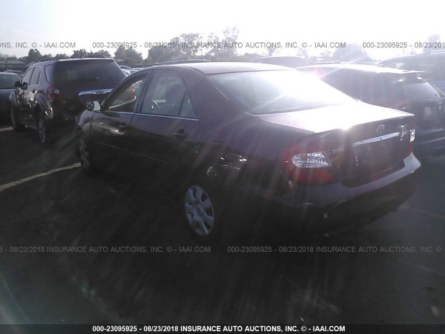 4T1BE32K83U178595 - 2003 TOYOTA CAMRY LE/XLE/SE 红色 照片 3