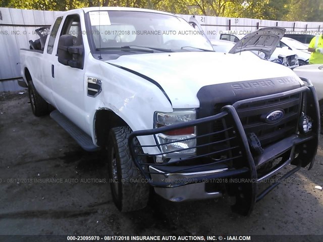 1FTSX21508EE08524 - 2008 FORD F250 WHITE photo 1