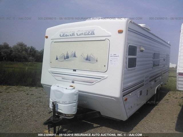 4X4TCRB2X2P183659 - 2002 FOREST RIVER CEDAR CREEK  白色 照片 2