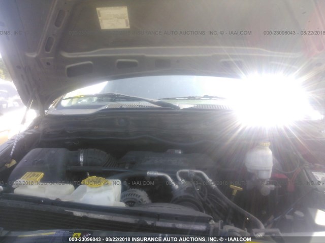 3D7KS28D45G804414 - 2005 DODGE RAM 2500 ST/SLT 灰色 照片 10