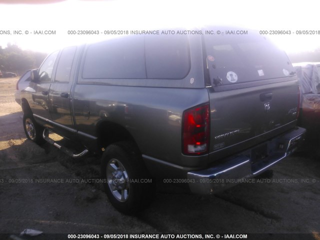 3D7KS28D45G804414 - 2005 DODGE RAM 2500 ST/SLT 灰色 照片 3