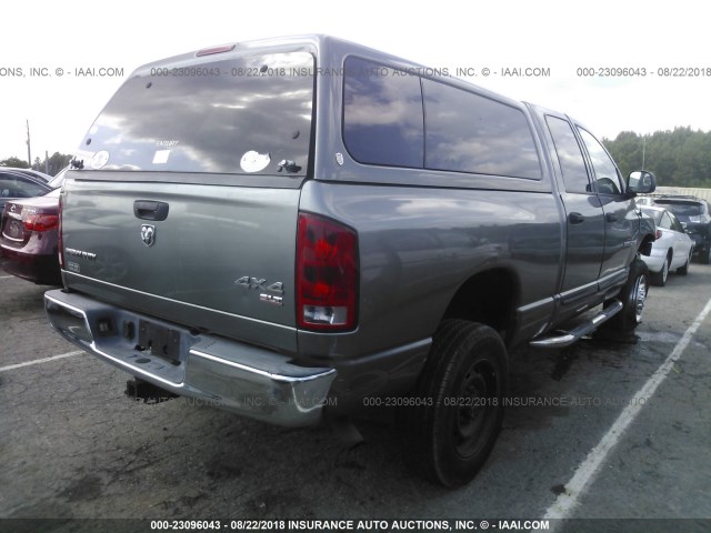 3D7KS28D45G804414 - 2005 DODGE RAM 2500 ST/SLT 灰色 照片 4