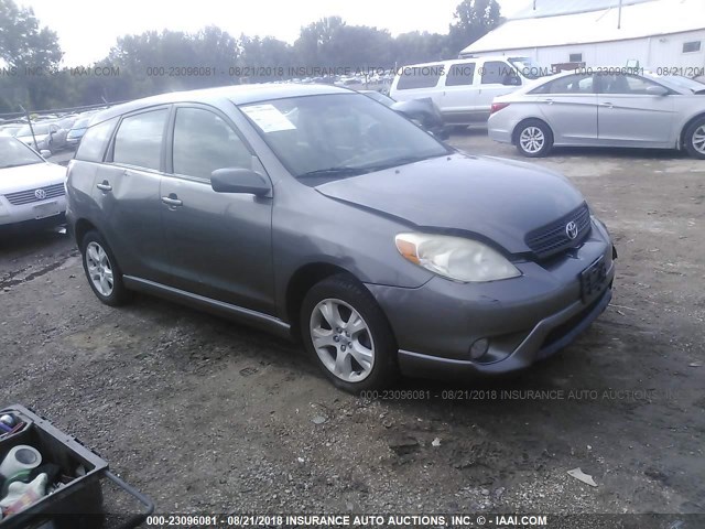 2T1LR30E85C550091 - 2005 TOYOTA COROLLA MATRIX XR GRAY photo 1