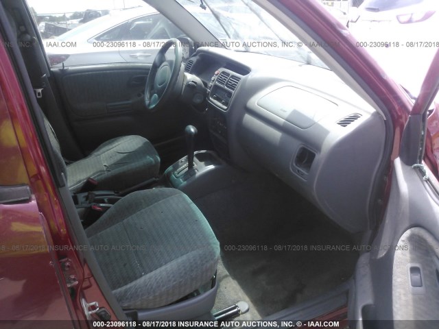 2S3TD52V516109393 - 2001 SUZUKI VITARA JX/JLX RED photo 5