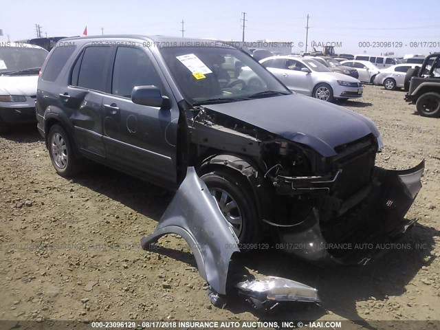 JHLRD78946C033164 - 2006 HONDA CR-V SE/EX GRAY photo 1