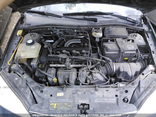 1FAFP34N97W227603 - 2007 FORD FOCUS ZX4/S/SE/SES BLACK photo 10