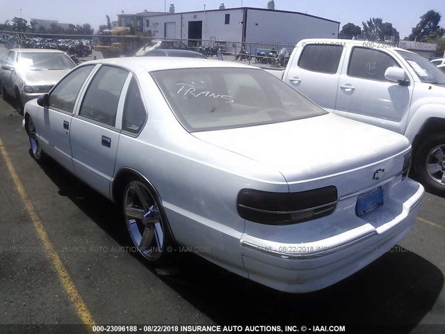 1G1BL52W4SR124021 - 1995 CHEVROLET CAPRICE CLASSIC WHITE photo 3