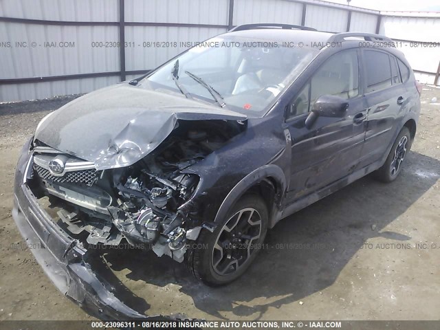 JF2GPADC4G8339815 - 2016 SUBARU CROSSTREK PREMIUM Қара фото 2