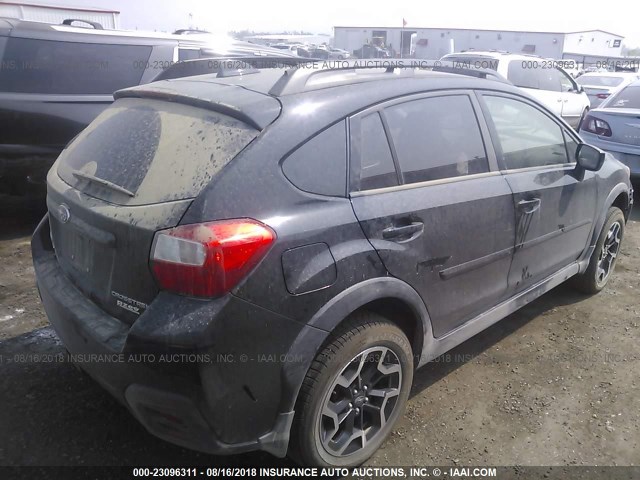 JF2GPADC4G8339815 - 2016 SUBARU CROSSTREK PREMIUM Қара фото 4