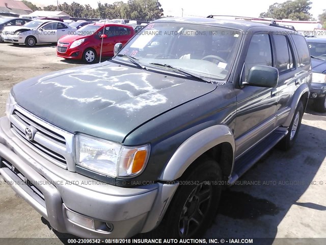 JT3HN87R7X9024801 - 1999 TOYOTA 4RUNNER LIMITED GREEN photo 6