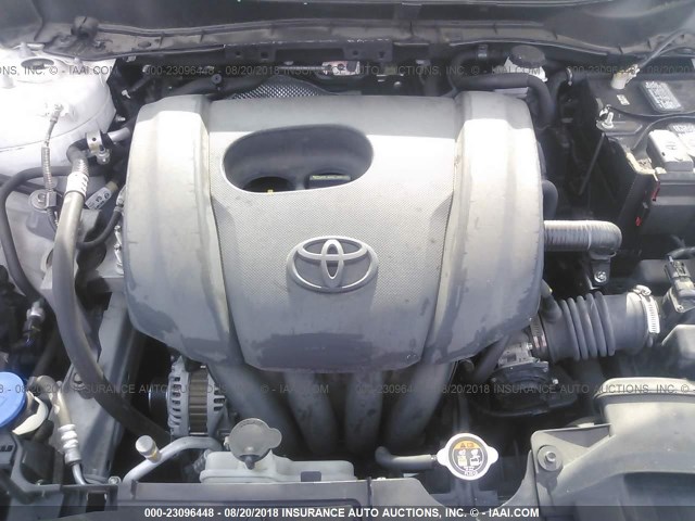 3MYDLBZV6GY111544 - 2016 TOYOTA SCION IA WHITE photo 10