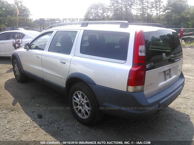 YV1SZ59H141161553 - 2004 VOLVO XC70 SILVER photo 3