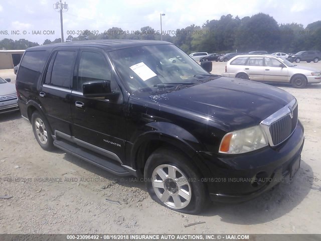 5LMFU28R83LJ05474 - 2003 LINCOLN NAVIGATOR შავი ფოტო 1