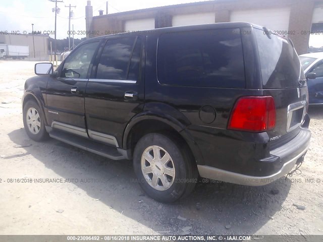 5LMFU28R83LJ05474 - 2003 LINCOLN NAVIGATOR შავი ფოტო 3