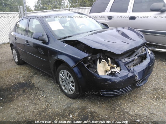 1G1AT58H597121770 - 2009 CHEVROLET COBALT LT BLUE photo 1