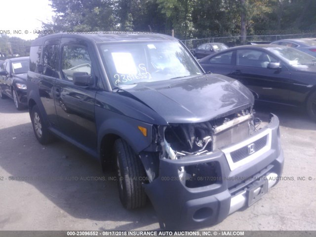 5J6YH28676L008369 - 2006 HONDA ELEMENT EX BLACK photo 1