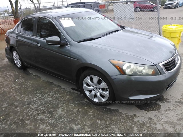 1HGCP26789A058827 - 2009 HONDA ACCORD EX GRAY photo 1