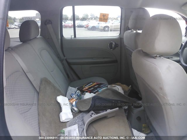 3GNDA13D88S548388 - 2008 CHEVROLET HHR LS RED photo 8