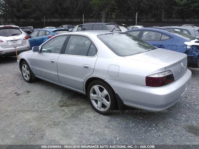 19UUA56963A085606 - 2003 ACURA 3.2TL TYPE-S SILVER photo 3