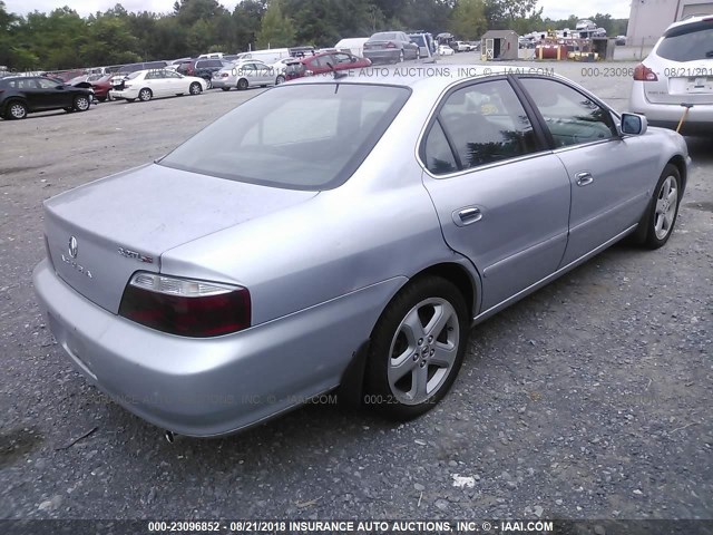 19UUA56963A085606 - 2003 ACURA 3.2TL TYPE-S SILVER photo 4