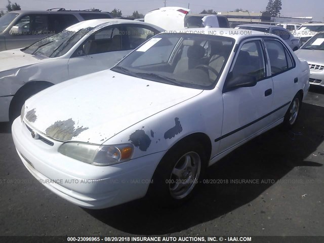 1NXBR12E3WZ024917 - 1998 TOYOTA COROLLA VE/CE/LE WHITE photo 2