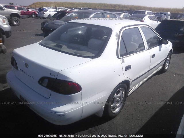 1NXBR12E3WZ024917 - 1998 TOYOTA COROLLA VE/CE/LE WHITE photo 4