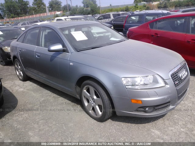 WAUDH74F38N087535 - 2008 AUDI A6 GRAY photo 1