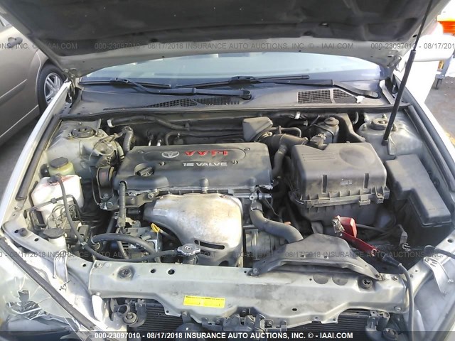 4T1BE32K63U218401 - 2003 TOYOTA CAMRY LE/XLE/SE 灰色 照片 10