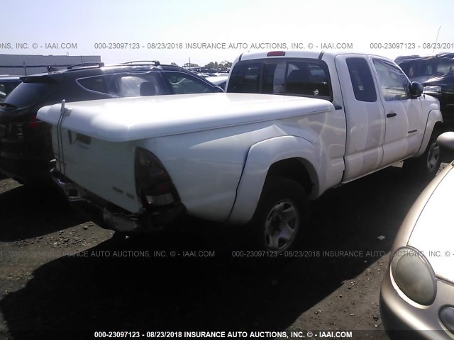 5TEUU42N86Z249984 - 2006 TOYOTA TACOMA ACCESS CAB Weiß Foto 4